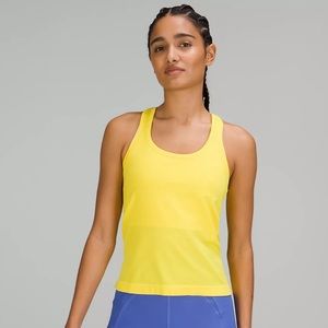 NWT Lululemon Swiftly Tech Racerback Tank Top 2.0 *Race Size 6 in Sonic Yellow